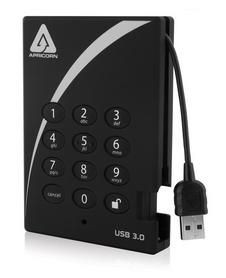 Apricorn A25-3PL256-1000F HDD 1TB Encrypted USB 3.0 A25-3PL256-1000F