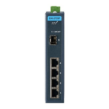 Advantech EKI-2725F-AE 4 GE + 1 SFP Ind. Unmanaged EKI-2725F-AE
