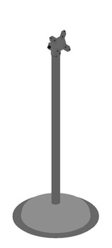 Ergonomic Solutions DTFF501-02 Floor stand. 1000mm with DTFF501-02