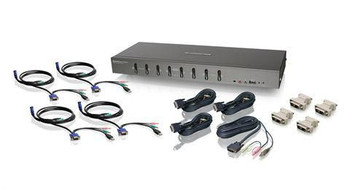IOGEAR GCS1108KIT2 8-port DVI KVMP switch GCS1108KIT2