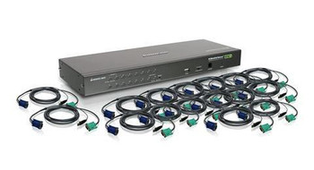 IOGEAR GCS1716KITU 16-Port USB PS/2 Combo KVM GCS1716KITU