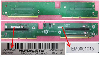 Hewlett Packard Enterprise 800373-001 PCA 11OS LONG RISER 2UAPOLLO 800373-001