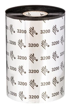 Zebra 03200BK08045 Ribbon 3200 Wax/Resin 03200BK08045