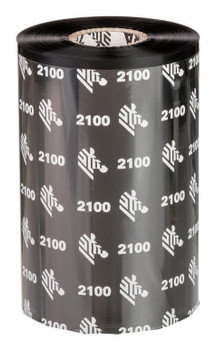 Zebra 02100BK22045 Ribbon. Wax. 220mm x 450m 02100BK22045