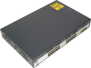 Cisco WS-C3750G-24TS-E1U-RFB Catalyst 24 10/100/1000 Switch WS-C3750G-24TS-E1U-RFB