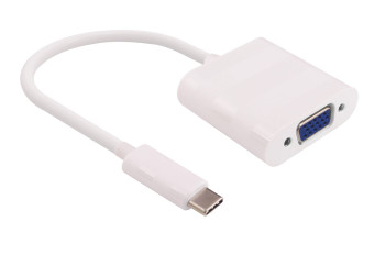 MicroConnect USB3.1CVGAW USB - C to VGA Adapter 0.2m USB3.1CVGAW