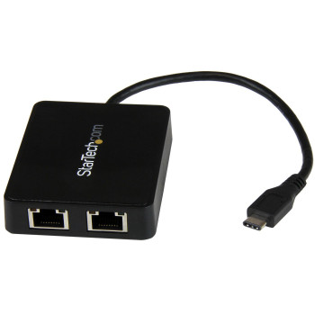 StarTech.com US1GC301AU2R USB-C TO DUAL GBE ADAPTER US1GC301AU2R
