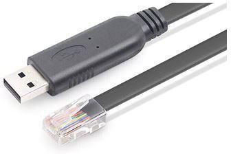 MicroConnect W125742659 USB A - RJ45 Console Cable M-M USBETHM