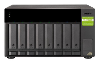 QNAP TL-D800C 8-bay desktop USB-C 3.1 Gen2 TL-D800C