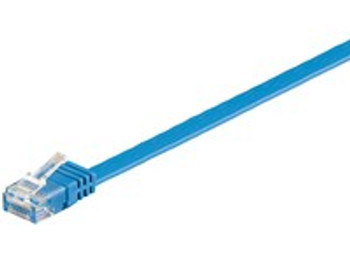 MicroConnect V-UTP602B-FLAT U/UTP CAT6 2M Blue Flat V-UTP602B-FLAT