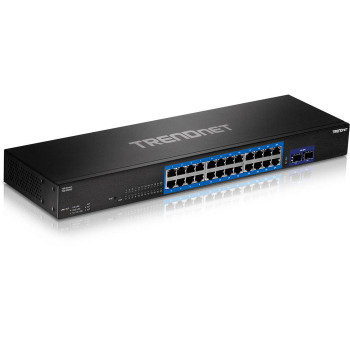 TrendNET TEG-30262 24-Port Gigabit Switch with 2 TEG-30262 TrendNET TEG-30262 24-Port Gigabit Switch with 2 TEG-30262