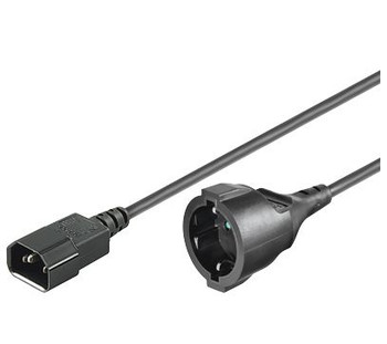 MicroConnect PE130150 Power Cord C14 -Scho M-F PE130150