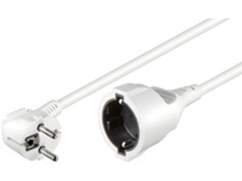 MicroConnect PE140500W Scho power extension  M-F 5m PE140500W