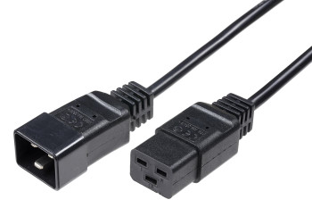 MicroConnect PE141530 Power Cord C19 - C20 16A 3m PE141530