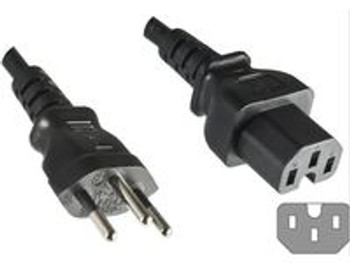 MicroConnect PE160518 Power Cord Swiss - C15 1.8m PE160518
