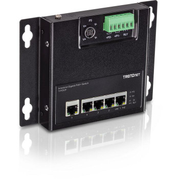 TrendNET TI-PG50F 5-Port Industrial Gigabit PoE+ TI-PG50F TrendNET TI-PG50F 5-Port Industrial Gigabit PoE+ TI-PG50F