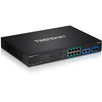 TrendNET TPE-3012LS 12-Port Gigabit PoE+ Smart Sur TPE-3012LS TrendNET TPE-3012LS 12-Port Gigabit PoE+ Smart Sur TPE-3012LS
