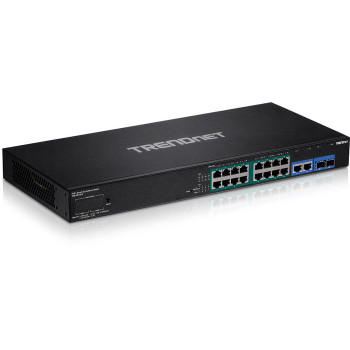 TrendNET TPE-3018LS 18-Port Gigabit PoE+ Smart Sur TPE-3018LS TrendNET TPE-3018LS 18-Port Gigabit PoE+ Smart Sur TPE-3018LS
