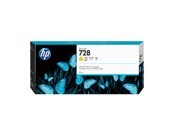 HP F9K15A Ink 728 Yellow F9K15A