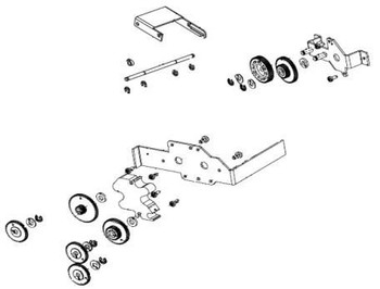 Zebra P1014136 Kit drive hardware P1014136
