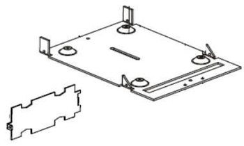 Zebra P1014142 Front bottom guideplate P1014142