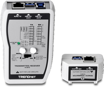 TrendNET TC-NT3 VDV & USB CABLE TESTER TC-NT3 TrendNET TC-NT3 VDV & USB CABLE TESTER TC-NT3