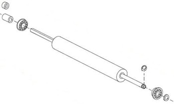 Zebra P1004592 Kit. Platen Roller. 600 dpi P1004592