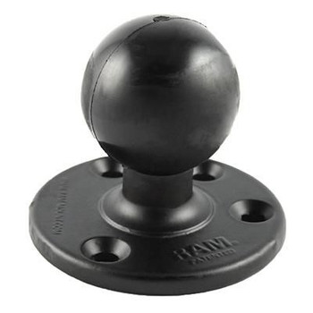 RAM Mounts RAM-D-202 RAM 3.68 DIA. BASE WITH BALL RAM-D-202