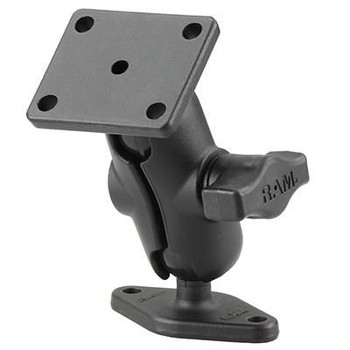 RAM Mounts RAM-B-140U-A UNPKD RAM W/ AMPS X 2.47X1.31 RAM-B-140U-A