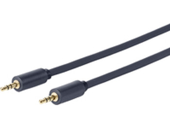 VivoLink PROMJLSZH5 3.5MM Cable LSZH M-M 5 Meter PROMJLSZH5