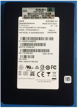 Hewlett Packard Enterprise P00589-001 SSD 960GB 6G SFF SATA MU NHP P00589-001