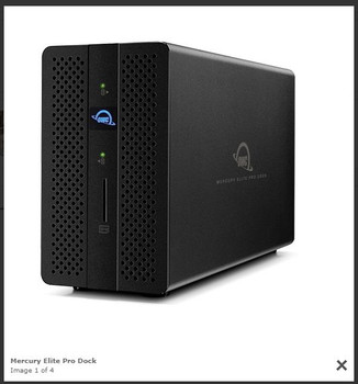 OWC OWCTB3DKP2D Mercury Elite Pro Dock TB3 OWCTB3DKP2D