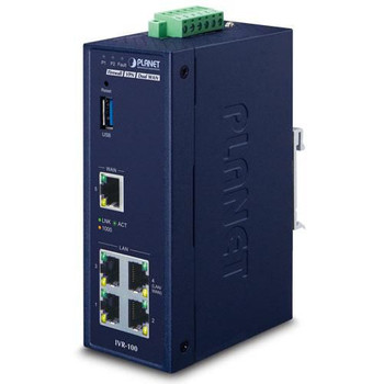 Planet IVR-100 Ind 5-Port 10/100/1000T IVR-100