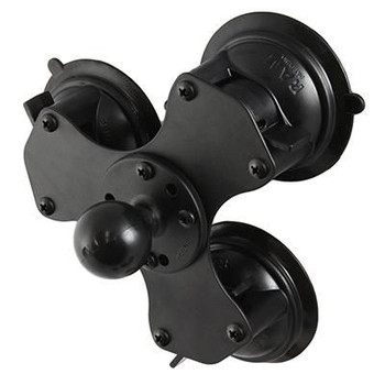 RAM Mounts RAM-224-3U RAM TRIPLE TWIST SUCT CUP RAM-224-3U