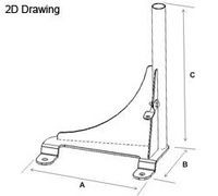 RAM Mounts RAM-VB-143 VEHICLE BASE 2001 - EXPRESS RAM-VB-143