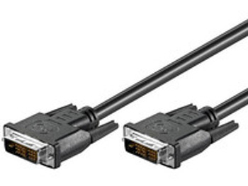 MicroConnect MONCCS2 DVI-D 18+1-pin 2m M-M Black MONCCS2
