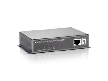 LevelOne POR-0102 2-PORT POE REPEATER POR-0102