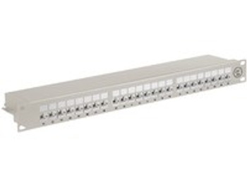 MicroConnect PP-023 CAT6a 24 port 19" Patch Panel. PP-023