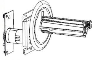 Zebra P1058930-052 ZT410 Liner Take-Up spindle P1058930-052