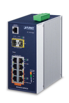 Planet IGS-4215-4P4T2S IP30 Industrial L2/L4 4-Port IGS-4215-4P4T2S