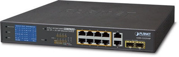 Planet GSD-1222VHP 8-Port 10/100/1000T 802.3at GSD-1222VHP