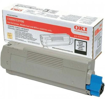OKI 43324424 Toner Black 43324424
