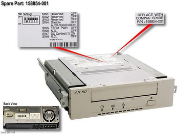 HP 158854-001-RFB DRV.AIT.50/100GB.5.25 158854-001-RFB