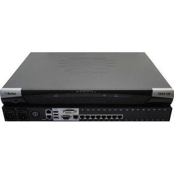 Raritan DKX3-108 8-port KVM-over-IP switch. DKX3-108