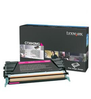 Lexmark C736H2MG Toner Magenta High Cap. C736H2MG