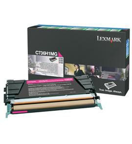 Lexmark C736H1MG Toner Magenta High Capacity C736H1MG