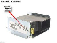 Hewlett Packard Enterprise 233859-001 BLOWER 233859-001