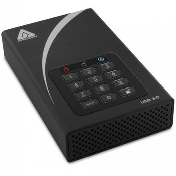 Apricorn ADT-3PL256F-12TB 12TB AEGIS PADLOCK DT SECURE ADT-3PL256F-12TB