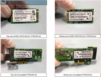 Hewlett Packard Enterprise 797906-001 DRV SSD 64GB M.2 BL DUAL 797906-001