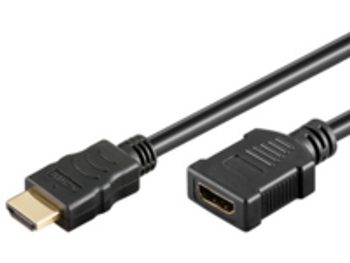 MicroConnect HDM19191FV1.4 HDMI 19 - 19 1m M-F. Gold HDM19191FV1.4